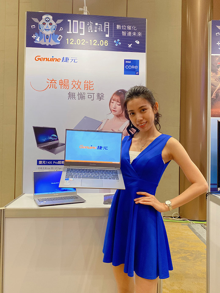 捷元資訊月 新機亮相好康優惠 超人氣網紅一日店長粉絲與互動同歡