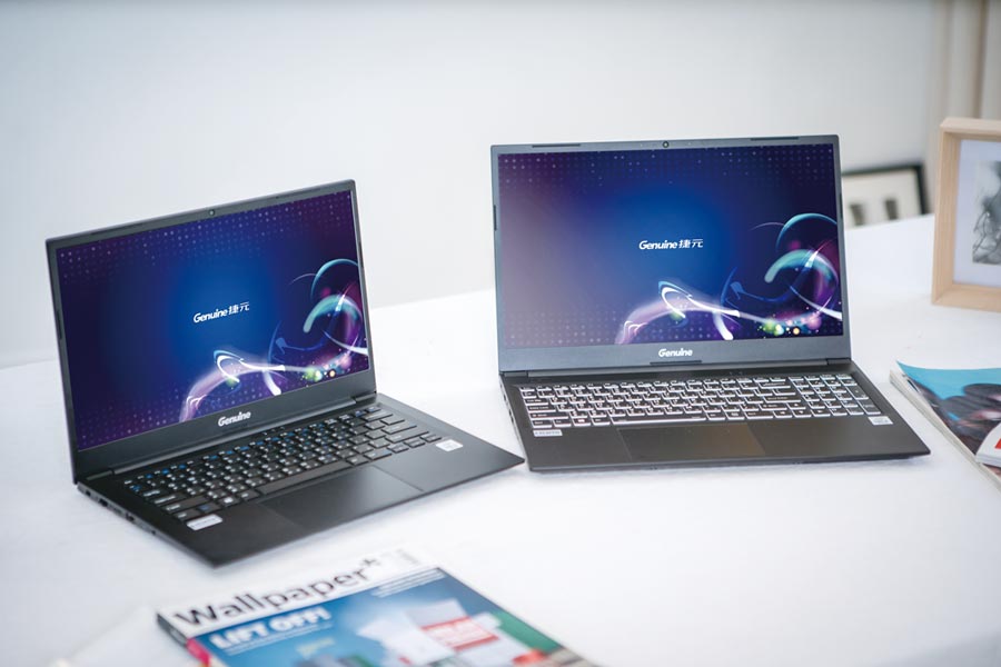 捷元專為防疫遠距工作者量身打造高C/P值Genuine 14X&15X筆記型電腦系列,價格超親民且可搭配捷元電腦獨特的BTO量身訂做機制。圖/業者提供